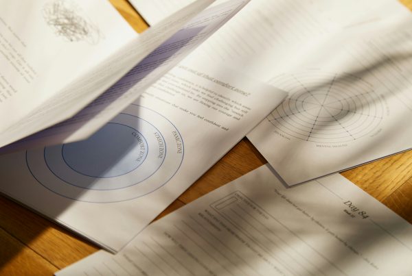 rapports scientifiques sur un bureau